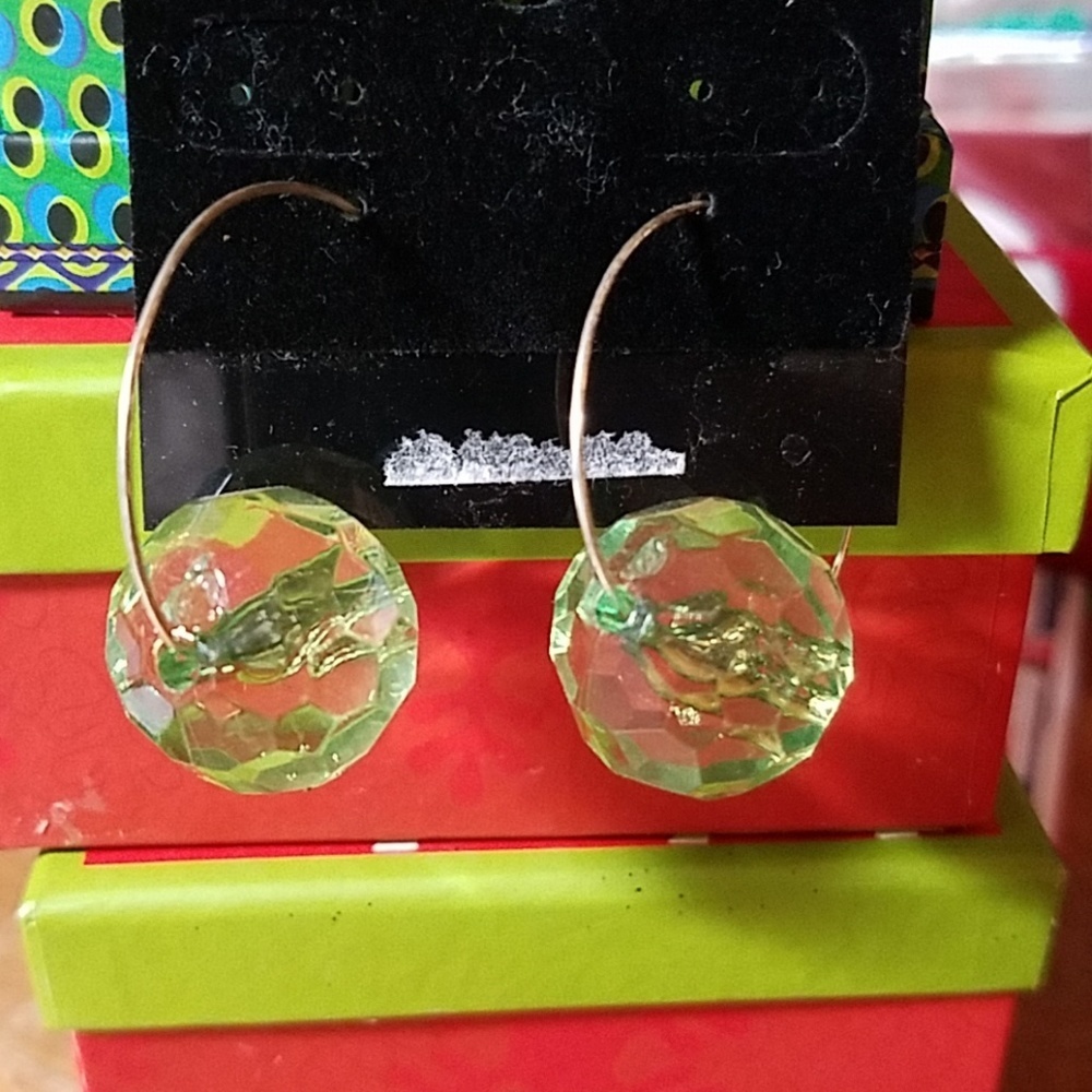 Handmade Green Jewel Stone 1"